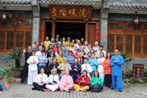 international teacher training class en Montañas Qingcheng